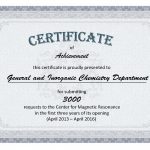 Сертификат General and Inorganic Chemistry