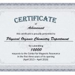 Сертификат Physical Organic Chemistry