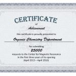 Сертификат Organic Chemistry (1)